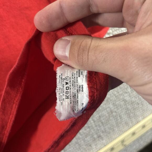 Cincinnati Reds Joey Votto Graphic Shirt Men’s XL Majestic Helmet Jersey Y2K - Picture 10 of 13